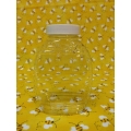 12oz Flat K-Resin Plastic Jar